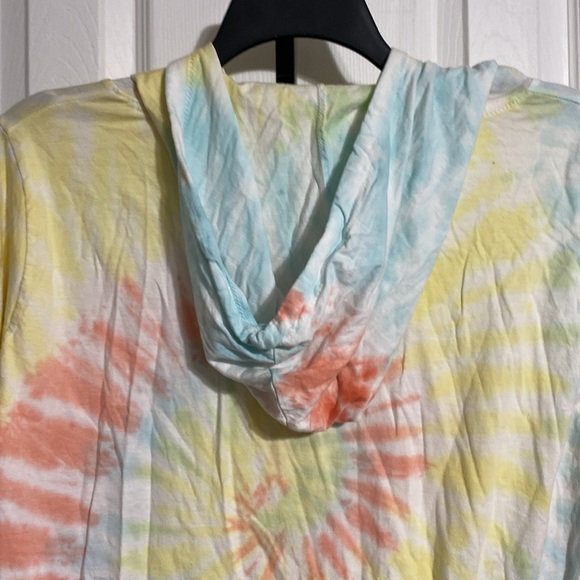 Southern Spirit NWT cotton tie dye tee shirt hoodie size SMALL - Picture 7 of 10